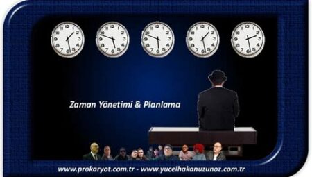 "Etkili Zaman Planlama Uygulamaları"